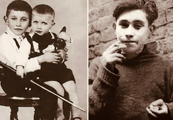 Михаил Светин в детстве