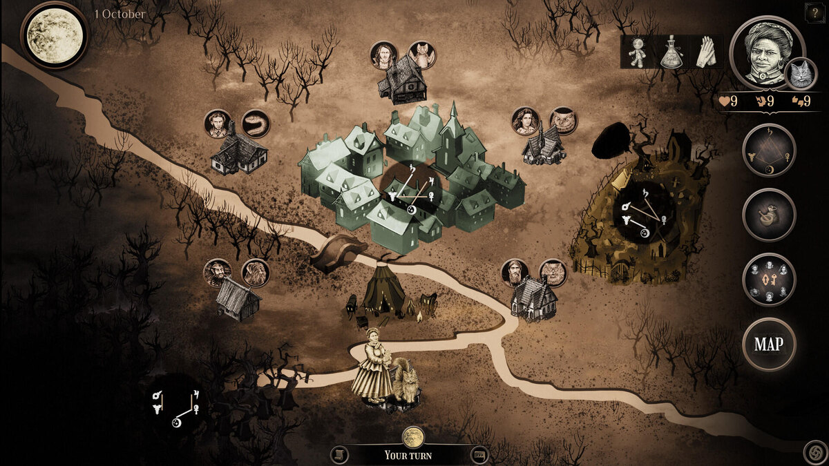    Галерея игры October Night Games