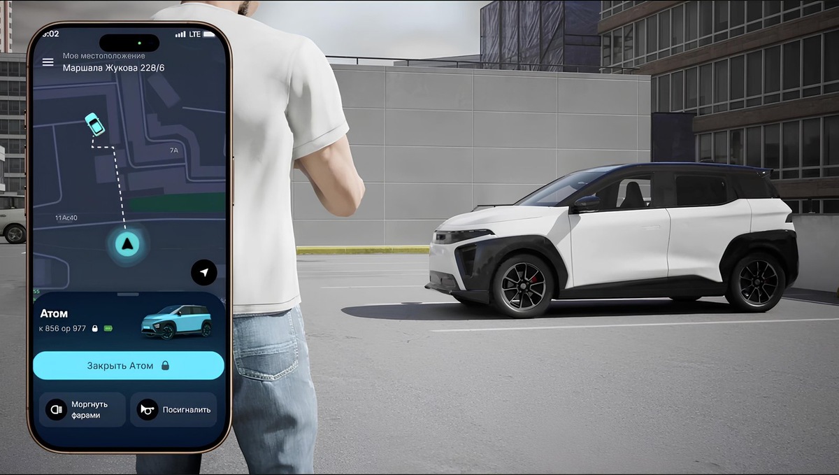    «Атом» сразу с конвейера готов для работы каршеринга