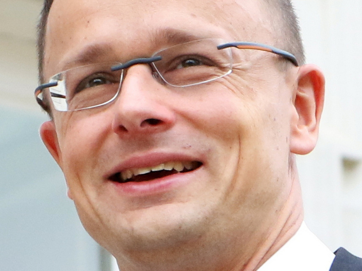     Петер Сийярто. Фото: кадр из видео.