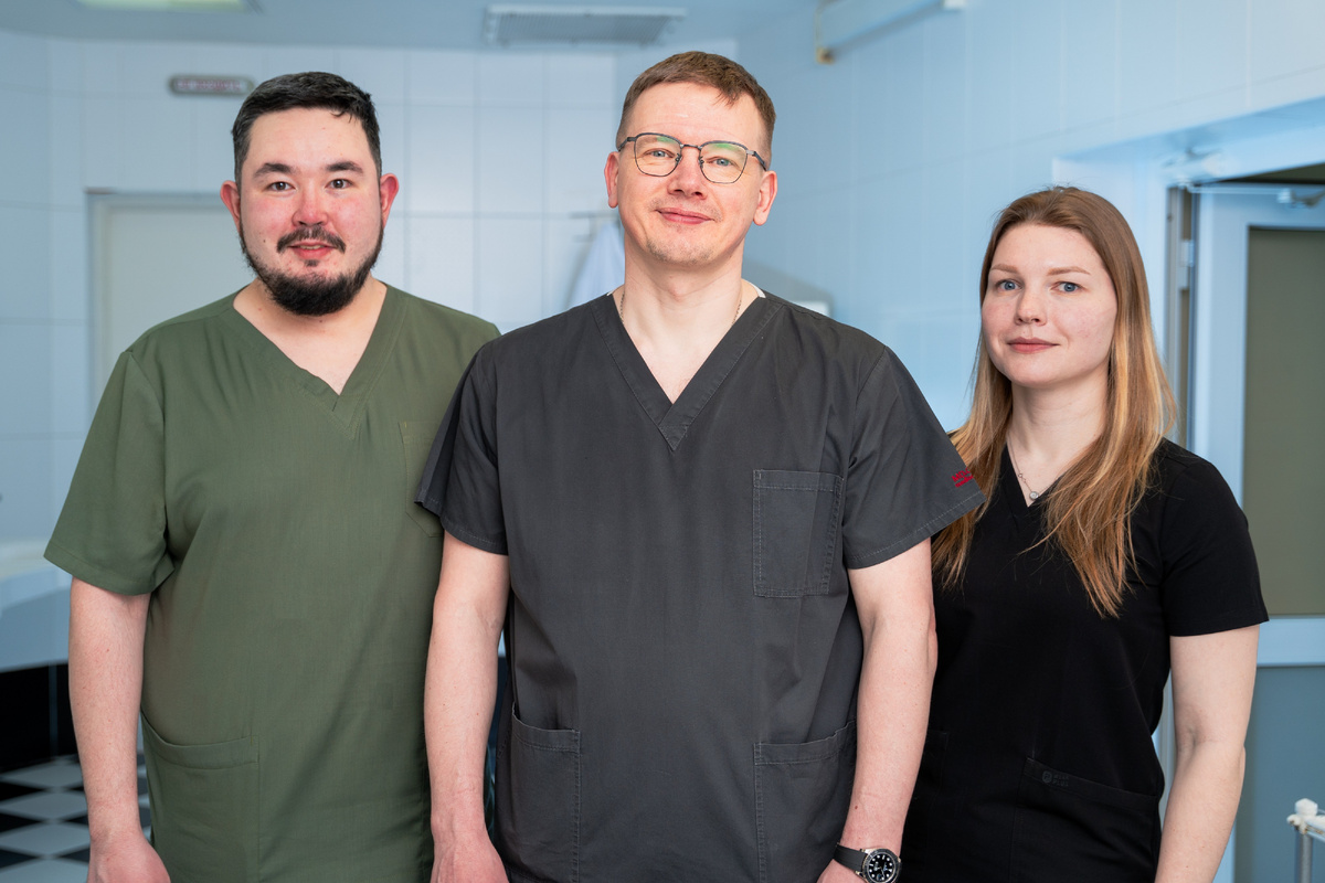 Команда, которая держит пульс там, где мастерство решает всё. Биназаров А.Е. Олейник А.В. Разумова К.В.