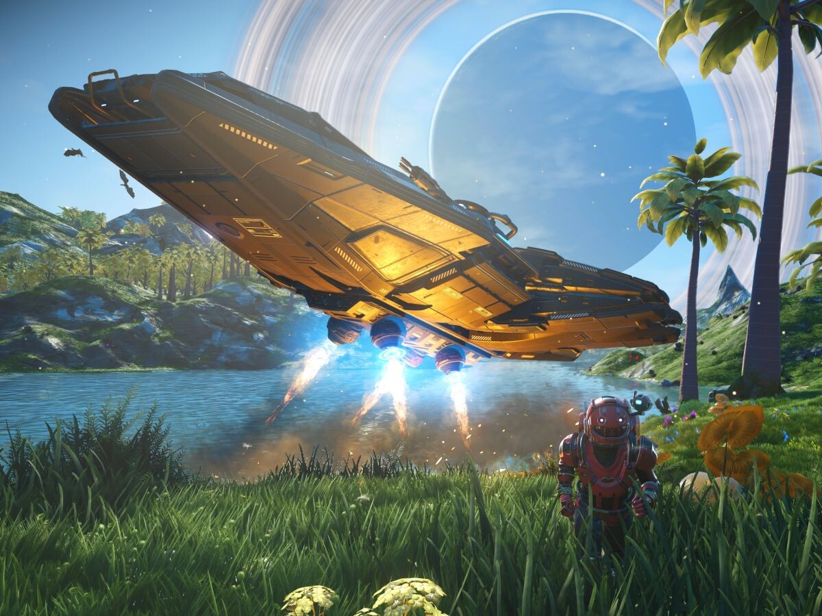    No Man's Sky получила обновление 6.0 с огромными космическими кораблями