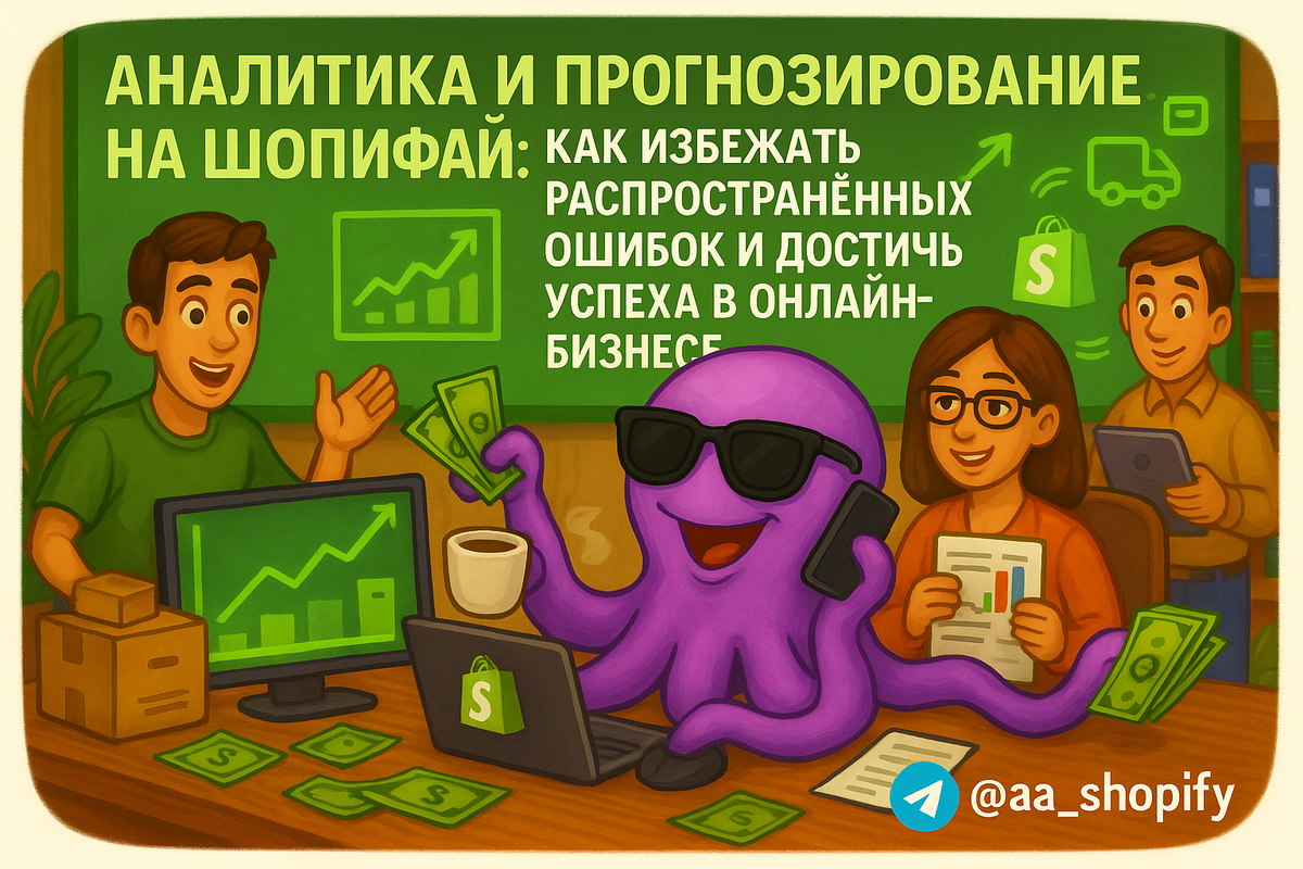    Аналитика и прогнозирование на Шопифай: как избежать распространённых ошибок и достичь успеха в онлайн-бизнесе aa_ecom