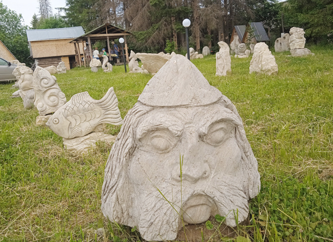 
Парк скульптур в Красном Ясыле