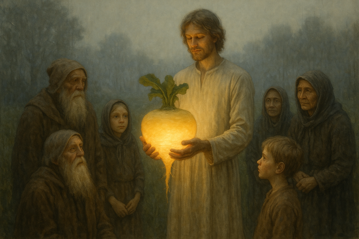 Вместе с репой из земли вытягивалась и человеческая судьба