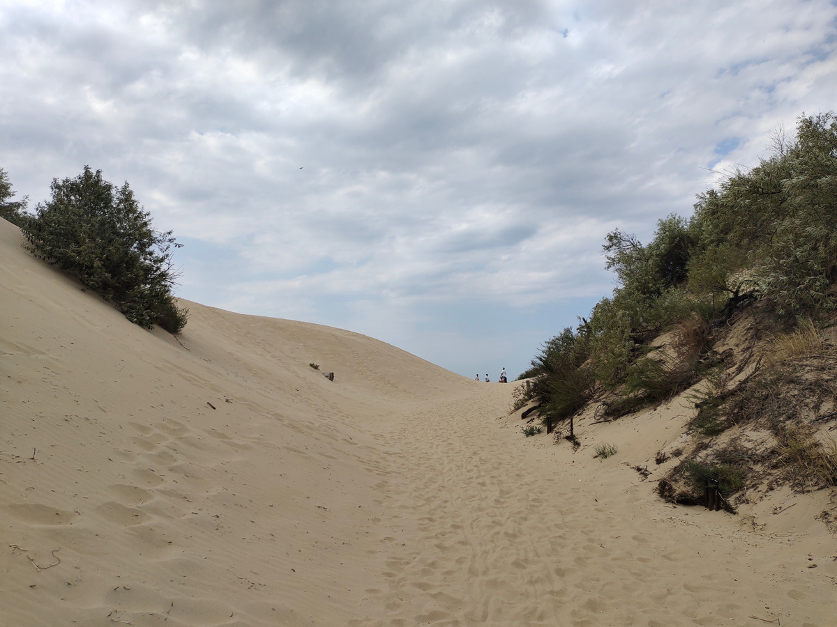 Дорога к пляжу в Анапе 