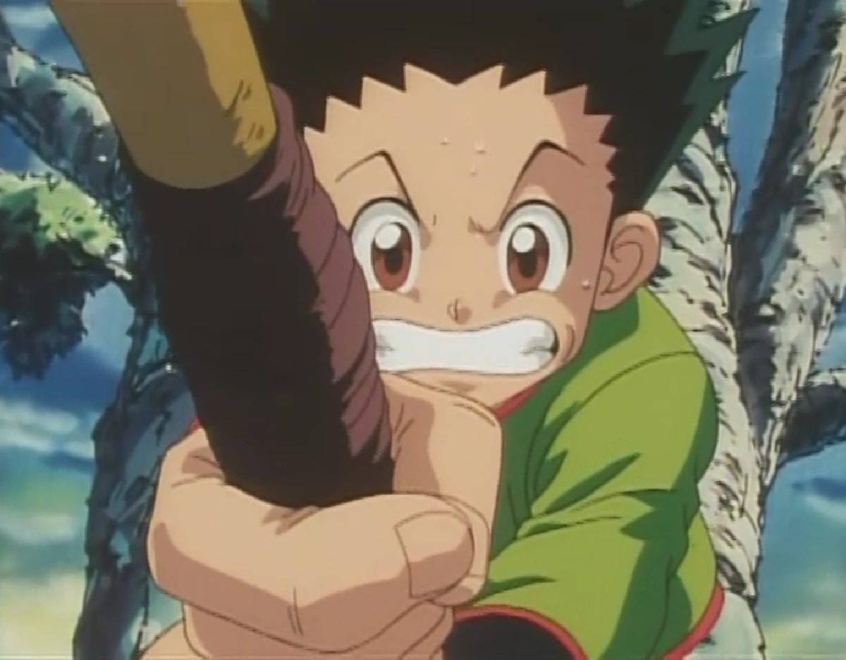 Кадр из аниме «Охотник х Охотник» 1999 года   📷