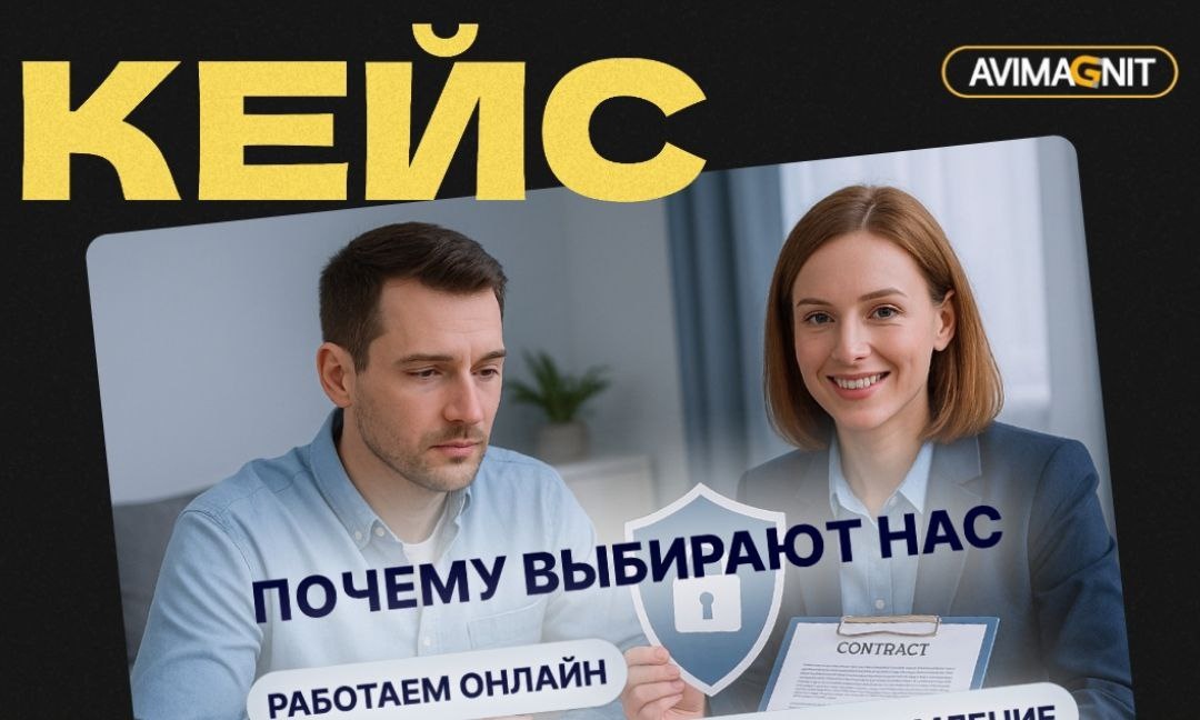 КЕЙС: Юридические услуги - 109 лидов по 382 ₽ — как выросли продажи