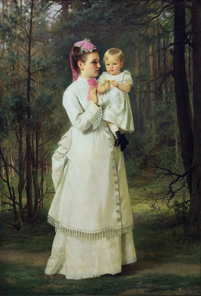  В.П. Верещагин, портрет жены