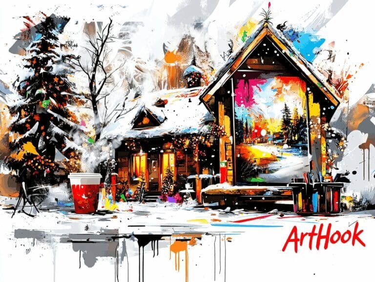    Арт-подарок на Новый год: как выбрать уникальную картину, которая тронет душу и станет семейной реликвией Art-Hook.Ru