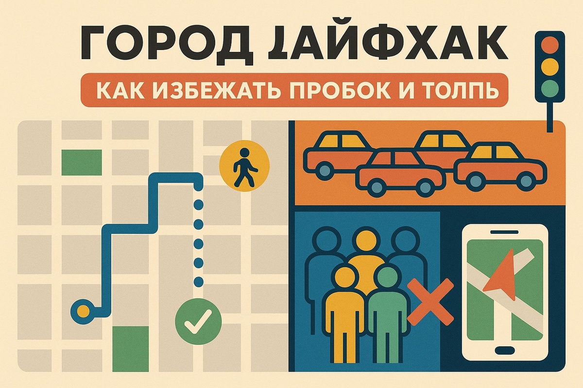 Город Лайфхаки 2025: как выжить в мегаполисе и не сойти с ума