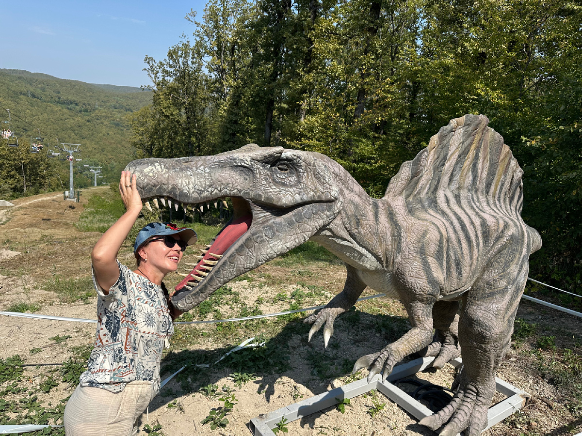 Динозавры в Горячем Ключе.