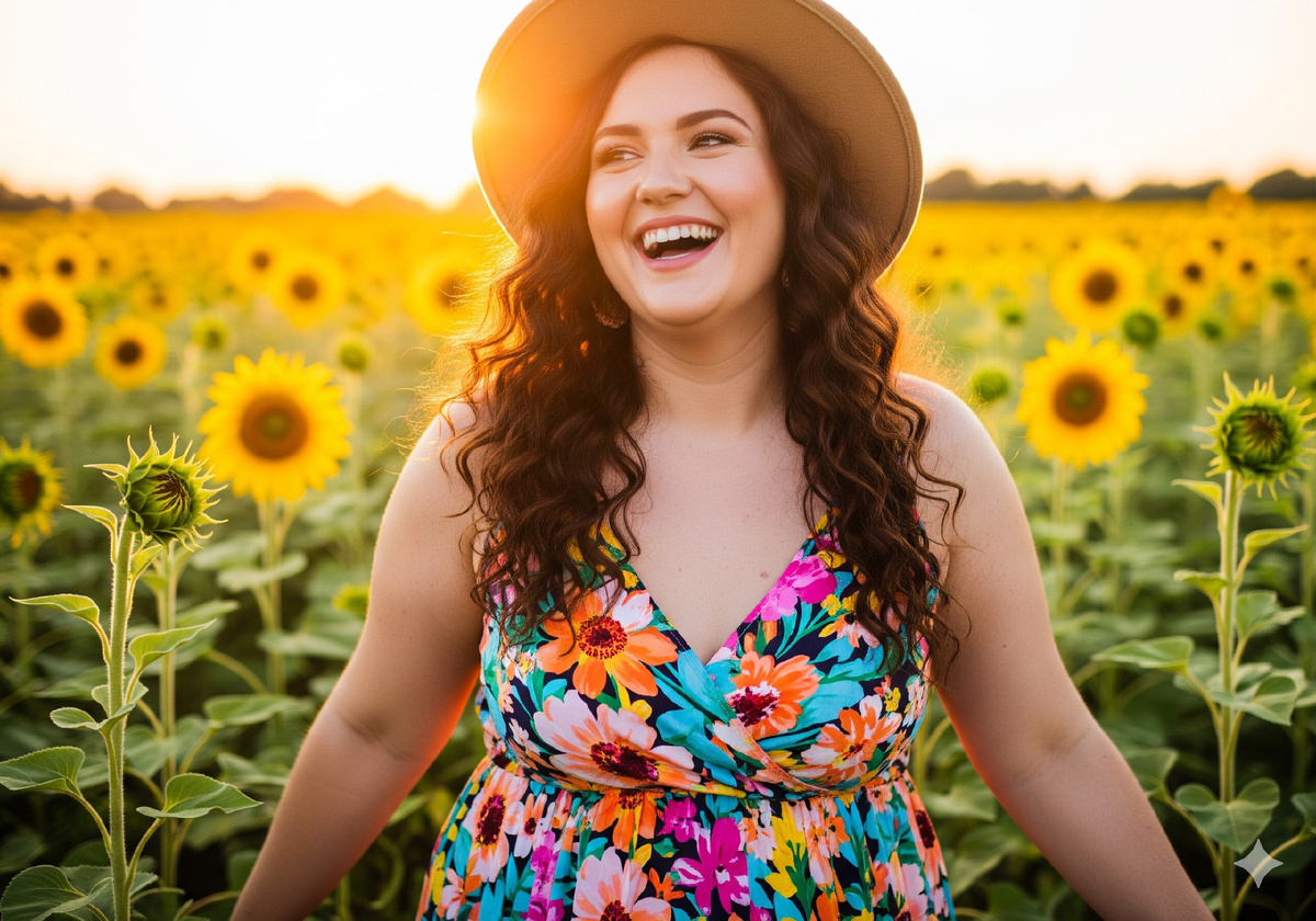 Солнечная красота пышных размеров.