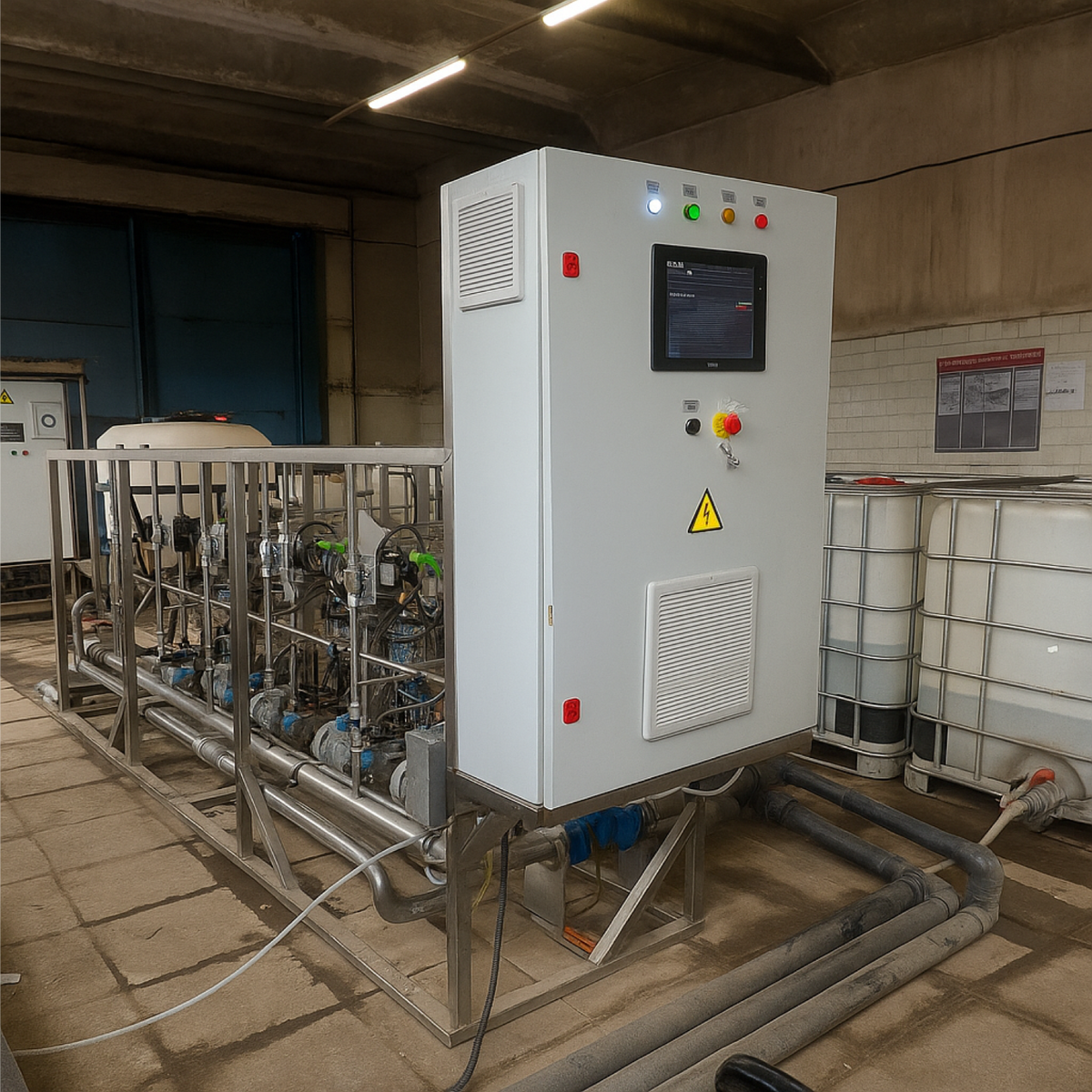 Автоматический модуль дозации СЗР на 4 компонента «АМД СЗР 4»