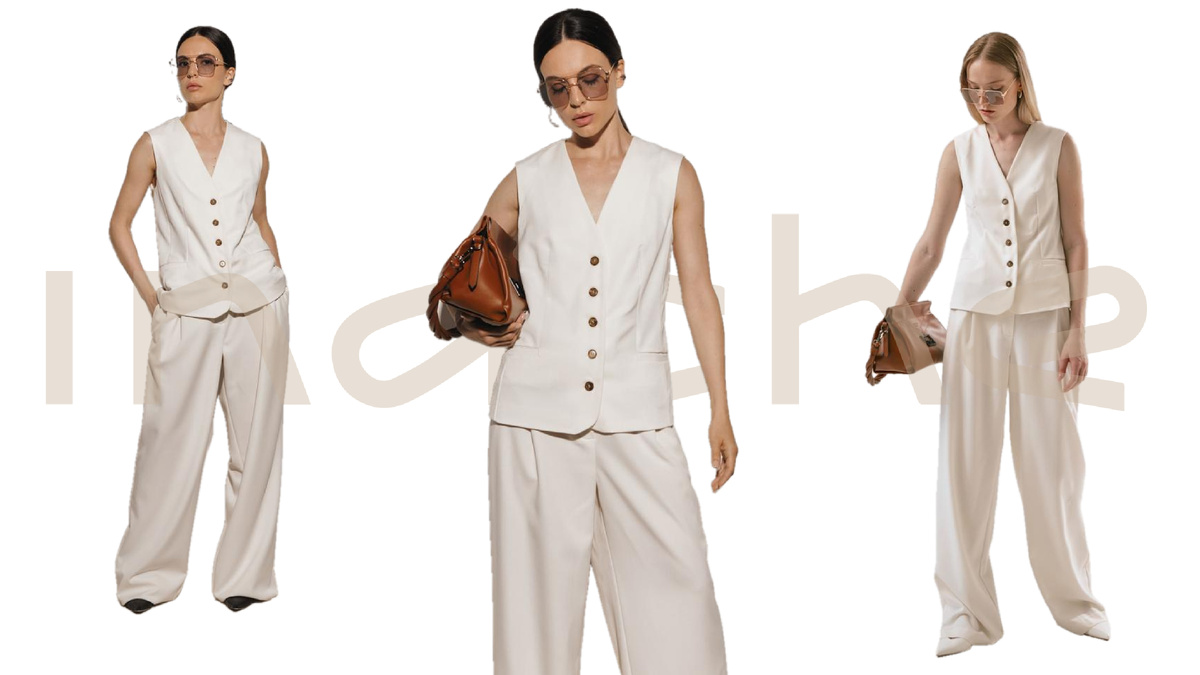 Жилет и брюки в стиле old money