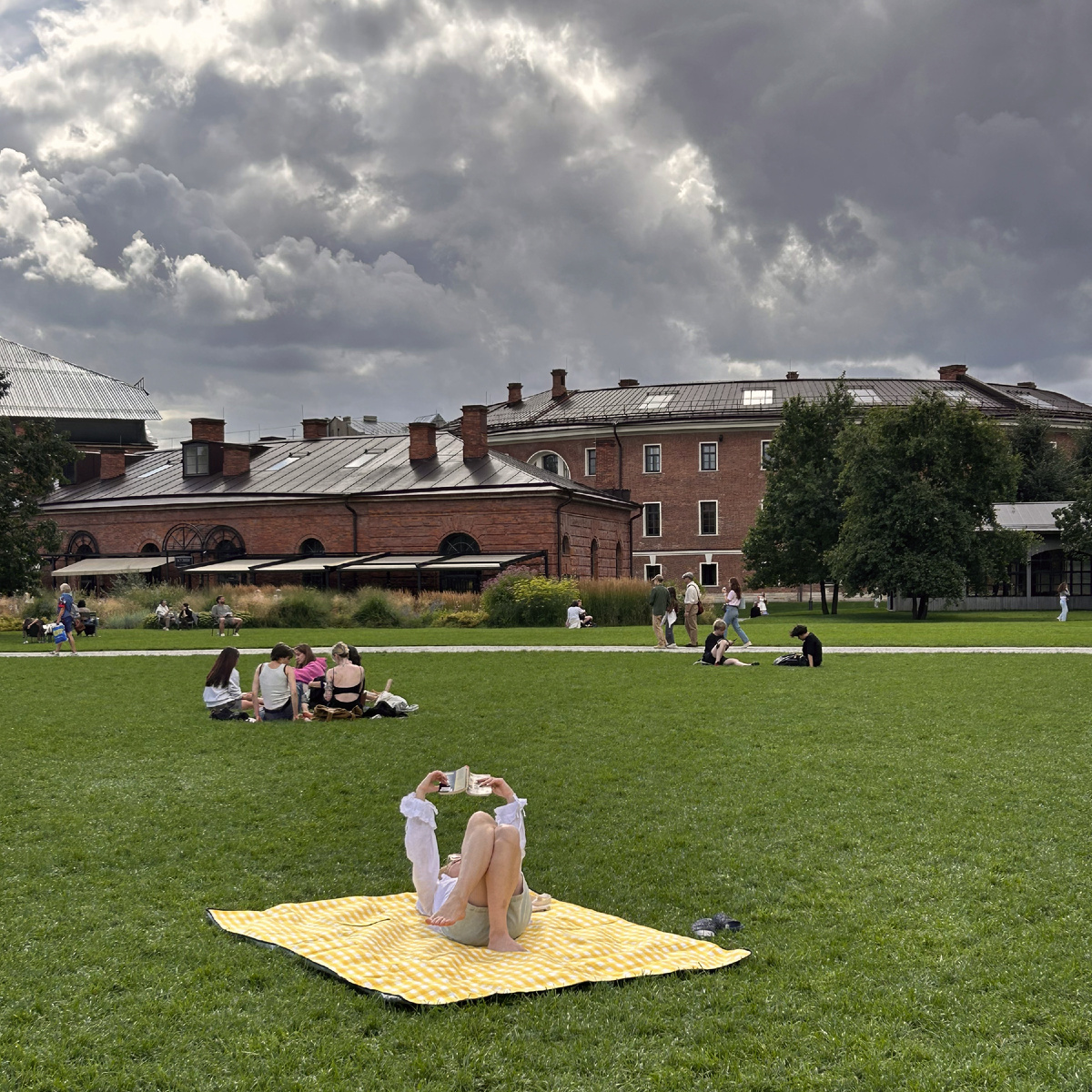 Кадр, сделанный во время прогулки в Новой Голландии.