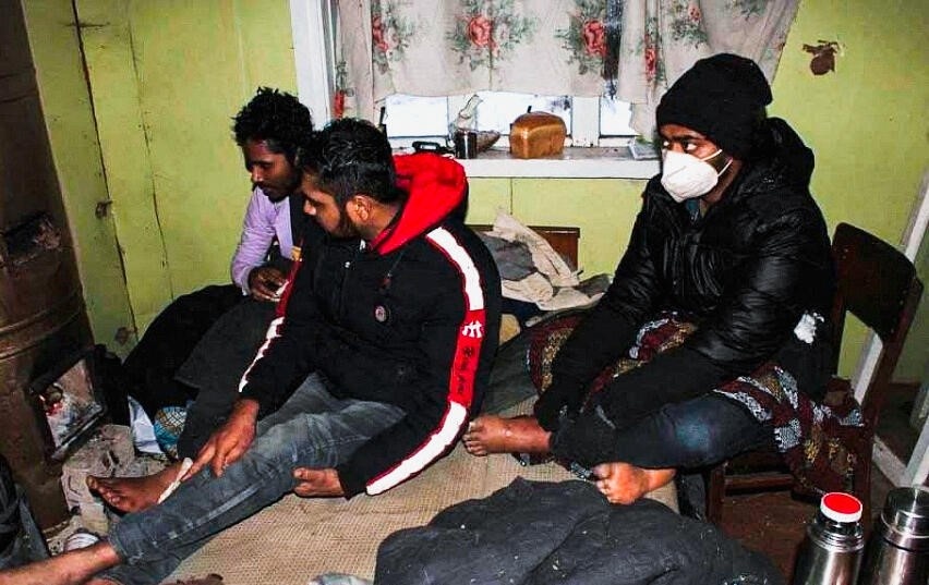 Беженцы на границе © Государственный пограничный комитет Республики Беларусь