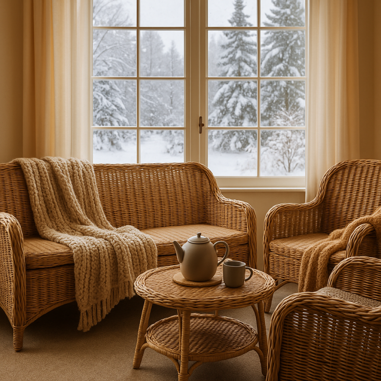    Зимний уход за ротанговыми изделиями: 5 проверенных советов для сохранения красоты и долговечности вашей мебели Loza