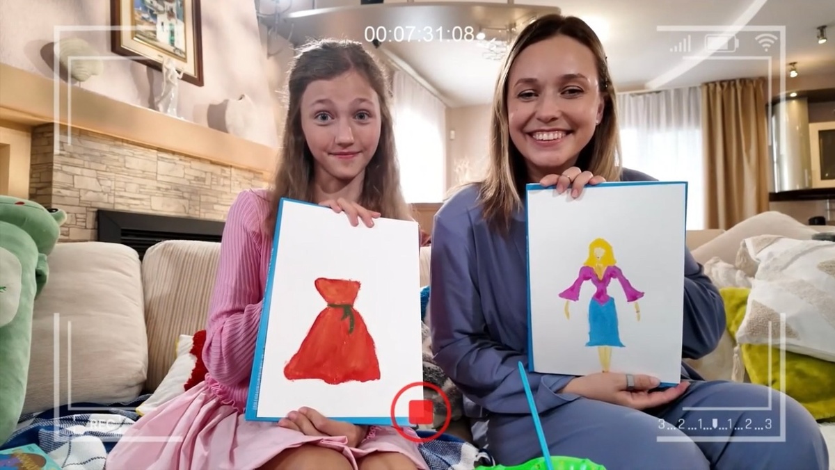 Кадр со съемок мультсериала