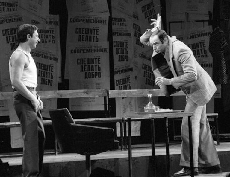 Игорь Кваша и Валентин Гафт - театр Современник