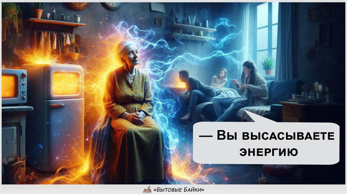 Тётя Зина - энергетический вампир - Рассказ