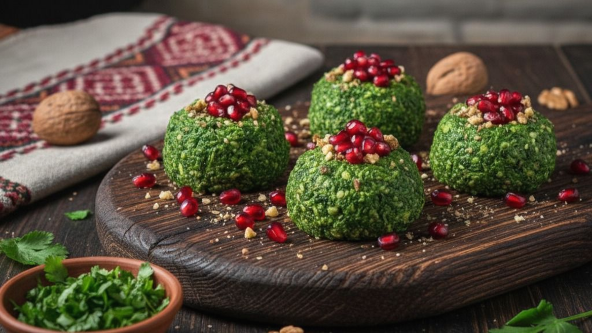 Пхали из шпината по-грузински