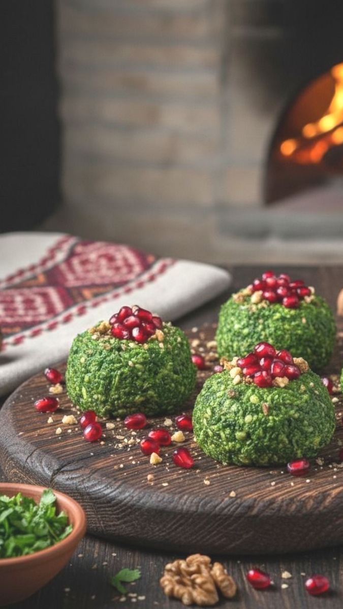 Пхали из шпината по-грузински