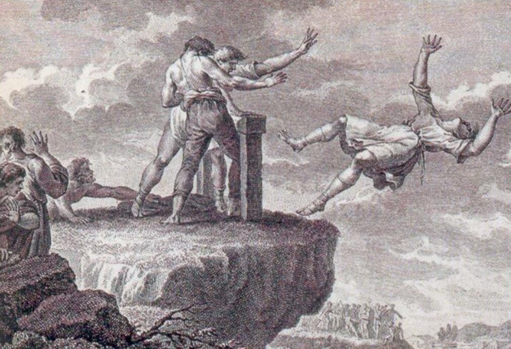 Казнь на Тарпейской скале