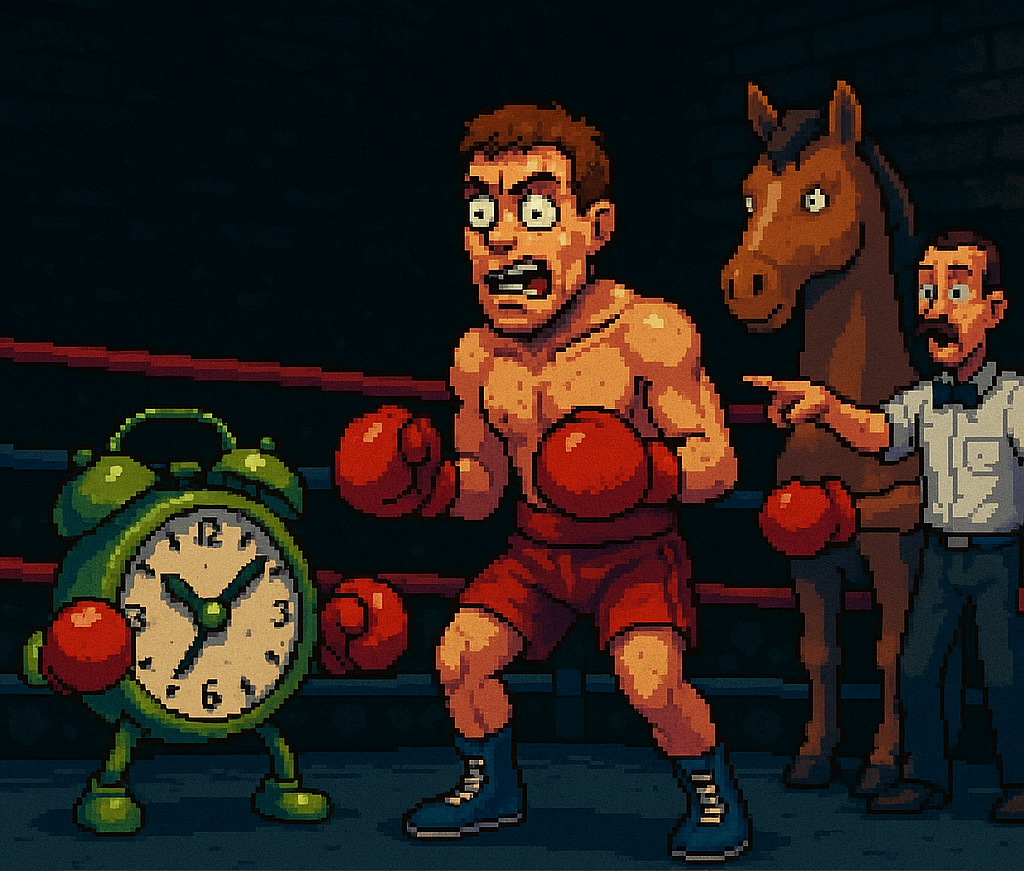 Бой с будильником можно выиграть, только если не проспишь поражение. Но кто проспал поражение — тот уже победил сон.