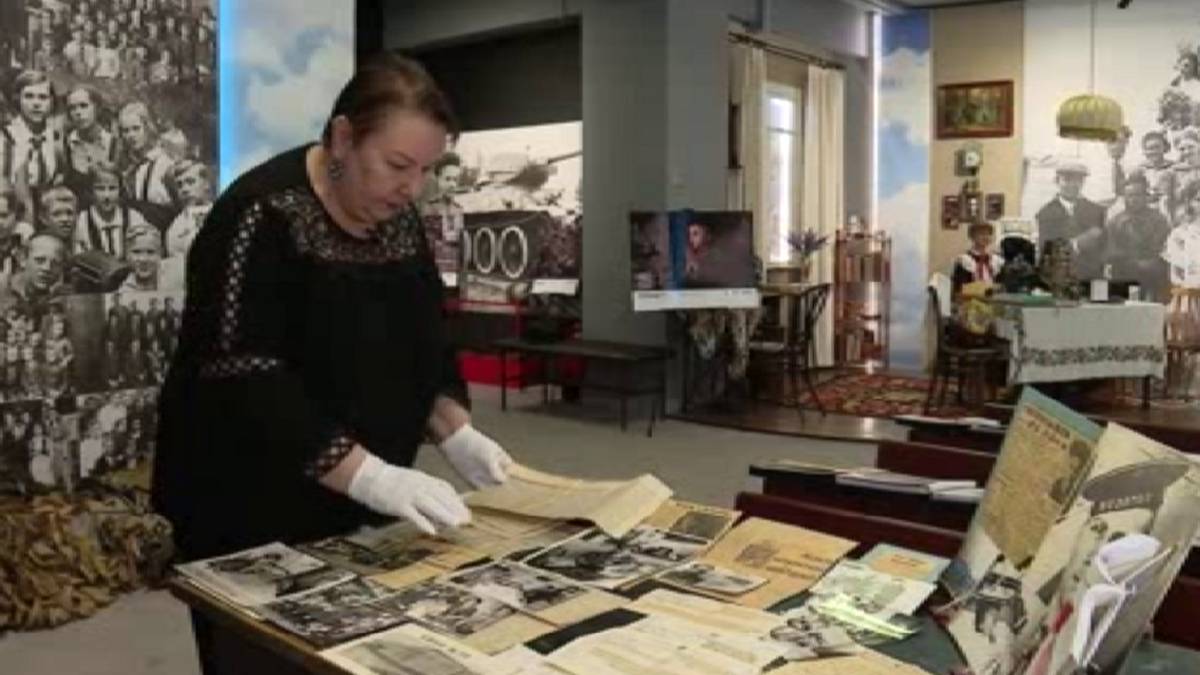    В Курском музее продолжается работа по увековечиванию юных героев