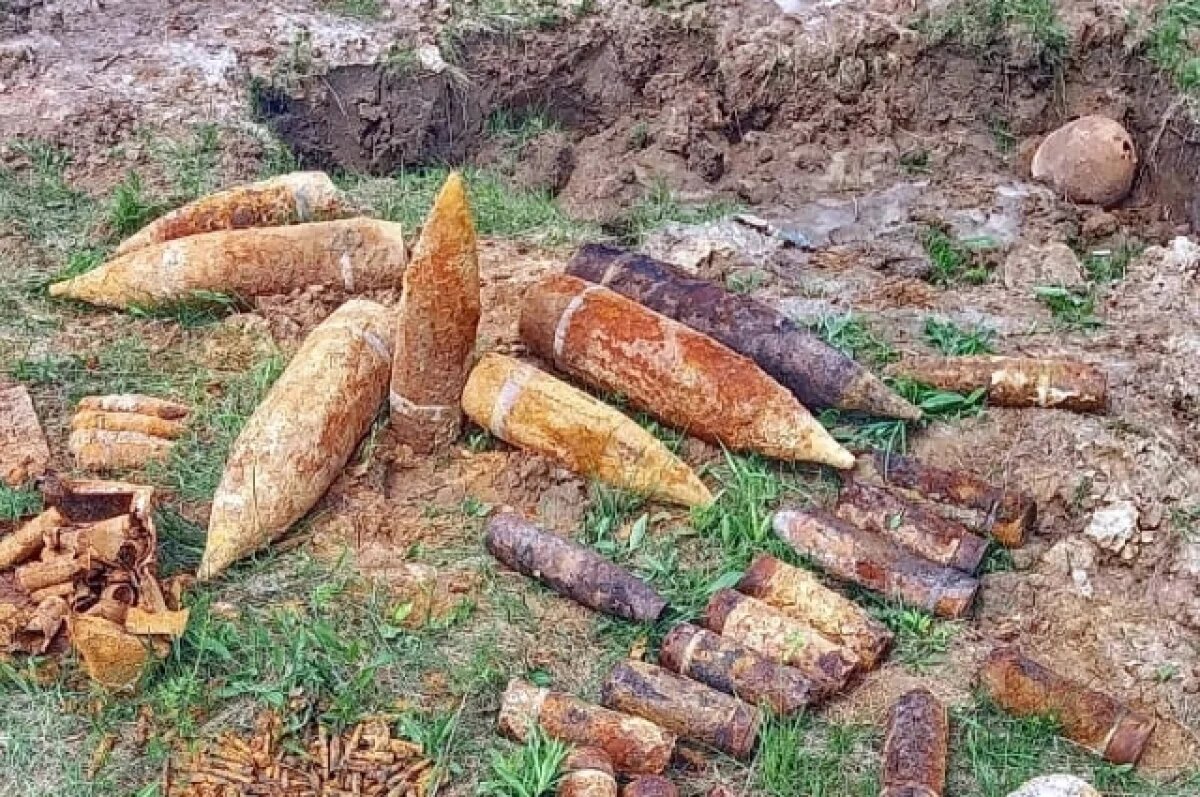    Еще один артиллерийский снаряд времен ВОВ нашли в Смоленской области