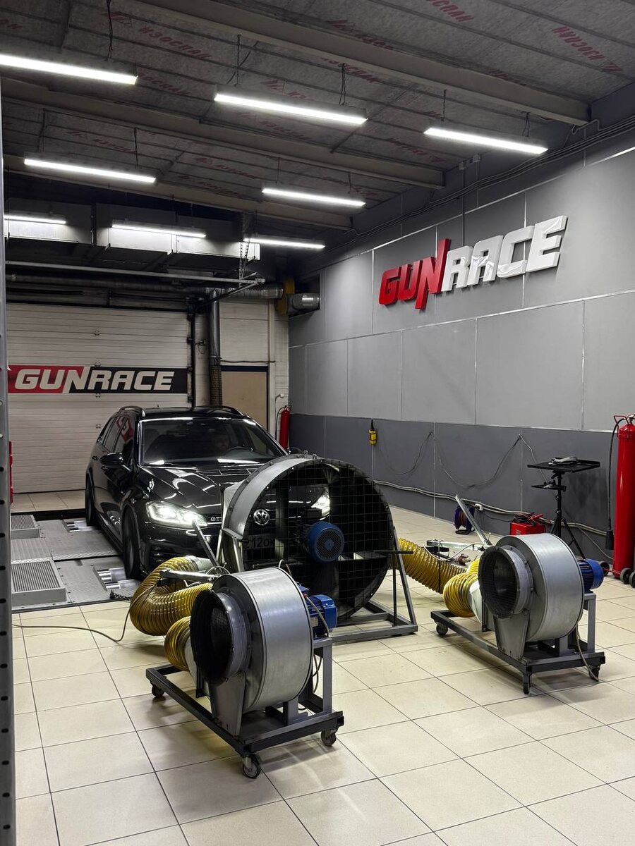 Golf 7.5 GTD на моей настройке Stage 2 light готовится к замеру