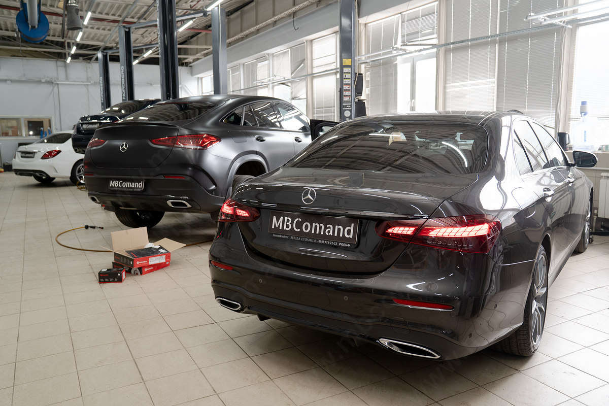 Русификация Мерседес W213 - E-класс из Кореи