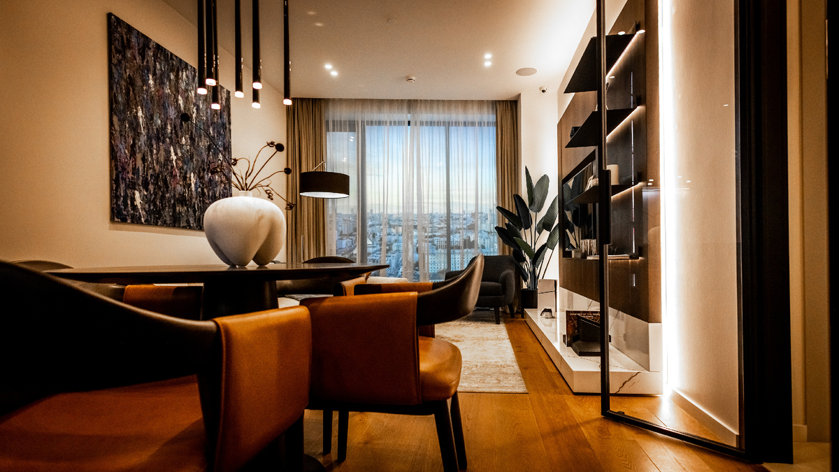 Шоурум в квартале небоскребов HIGH LIFE на Павелецкой от компании PIONEER