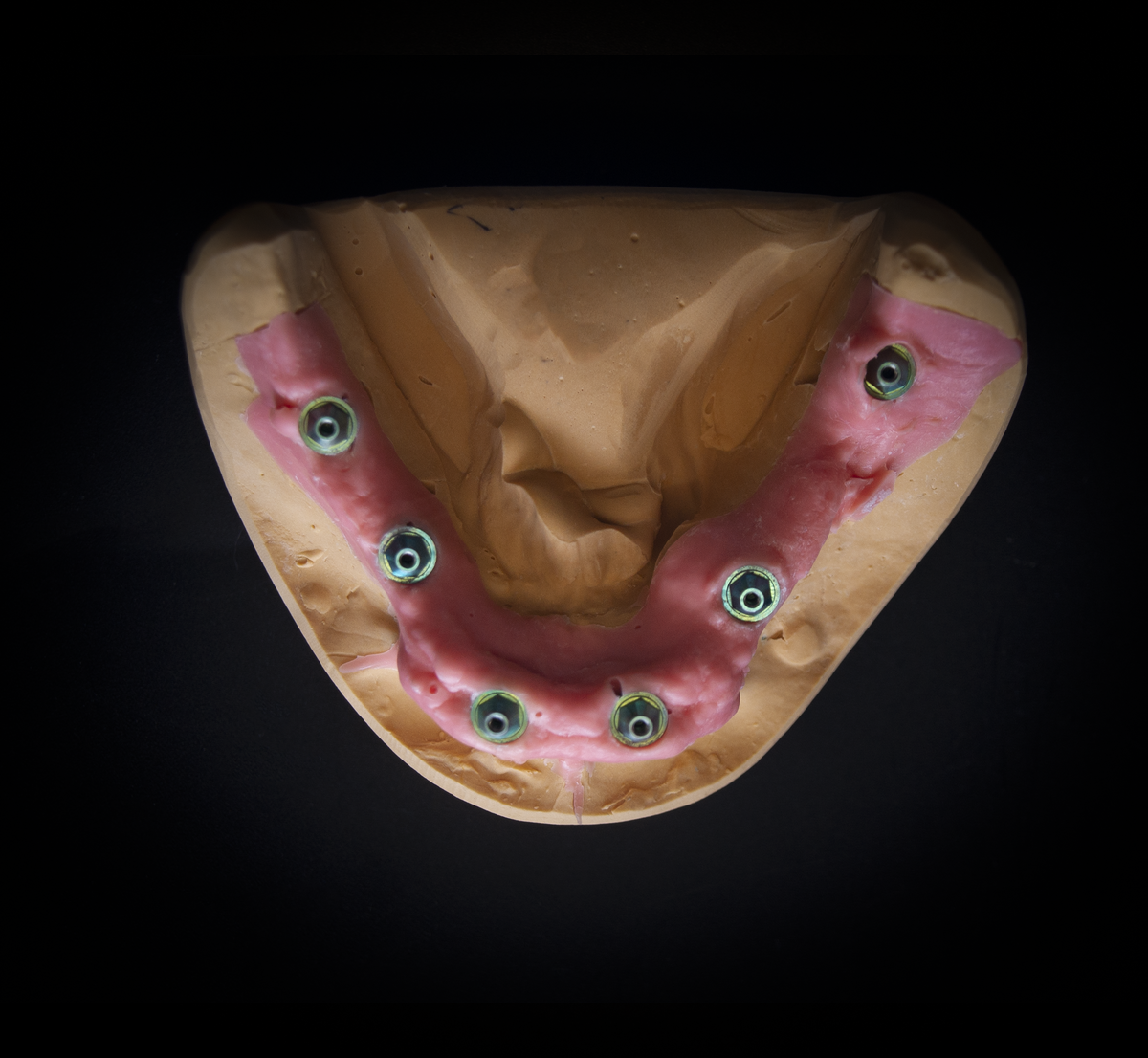 Гипсовая модель выполненная по этому слепку.