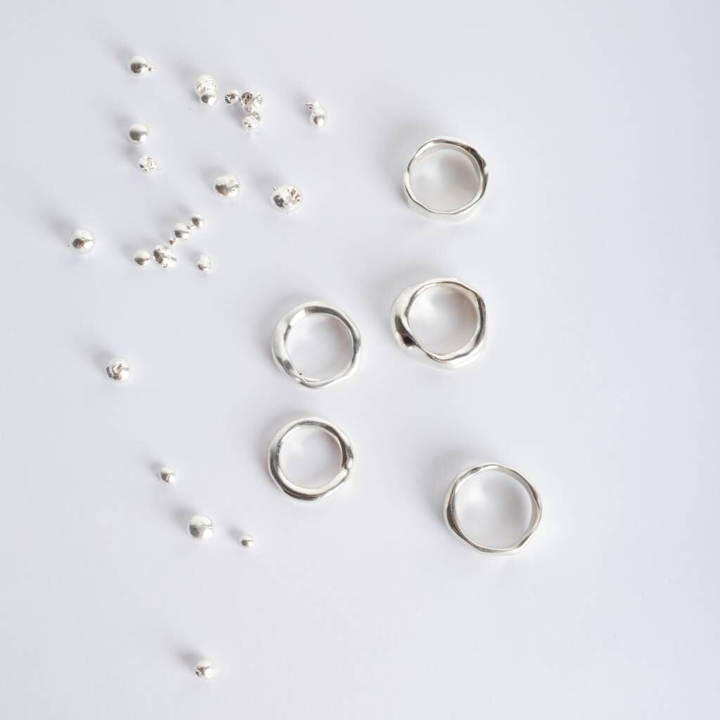 Кольца из серебра 925 пробы Pluto