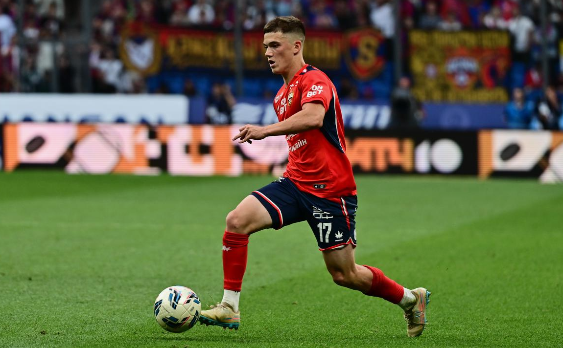 Кирилл Глебов - полузащиник "ЦСКА"