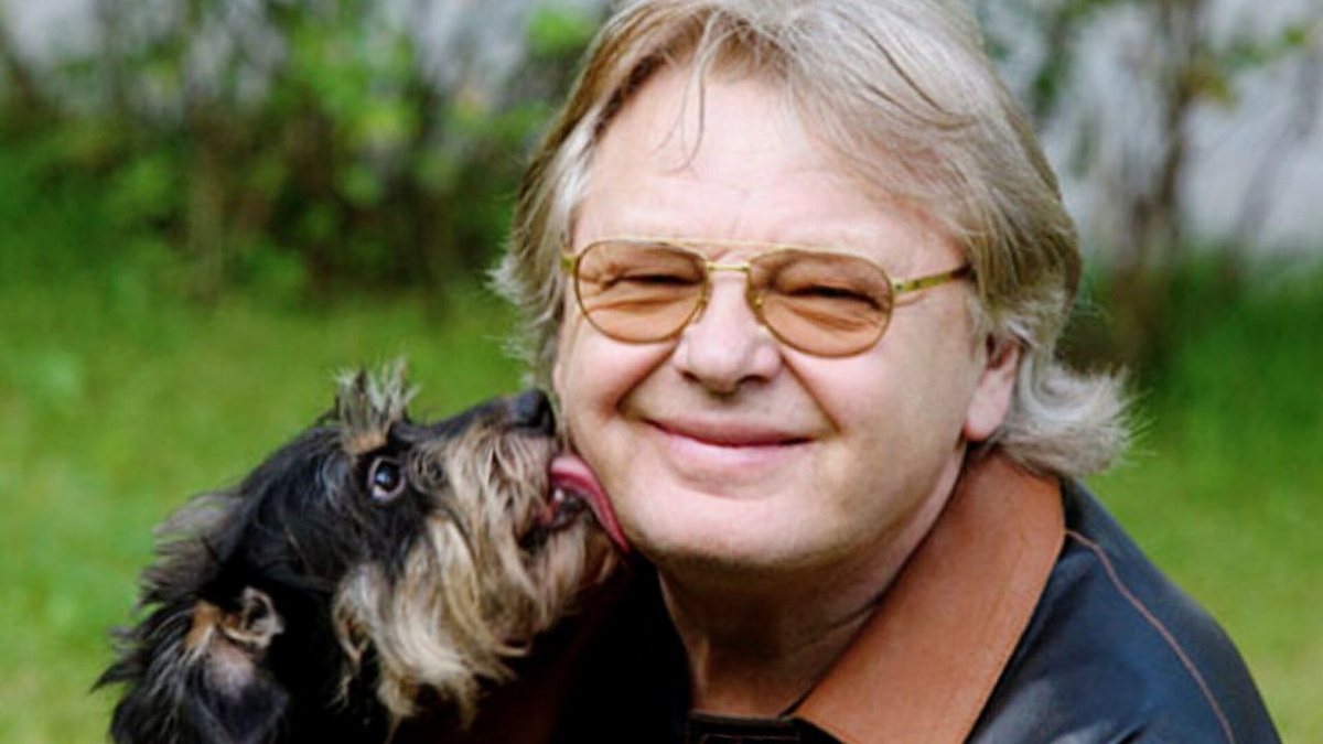 Пес Мишка, проживший с маэстро более 10 лет.