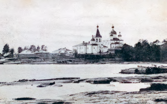 Крестный монастырь. Открытка начала XX века