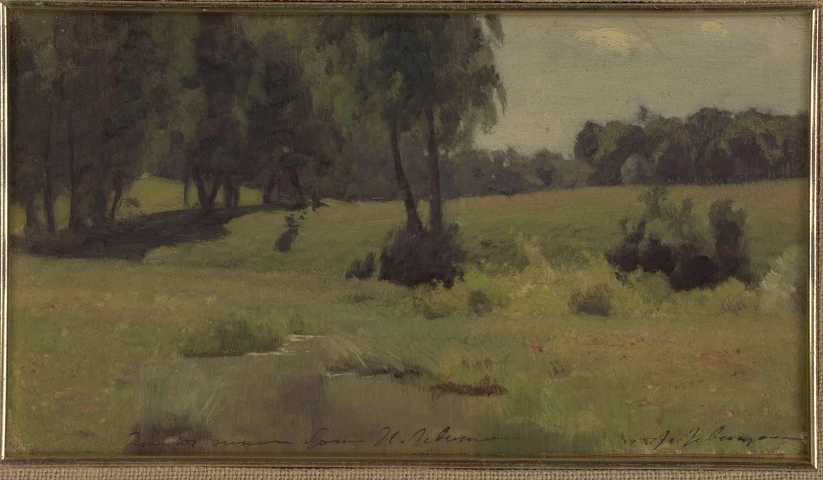 И.И. Левитан. Поляна, освещенная солнцем. Из фондов Музея музыки.