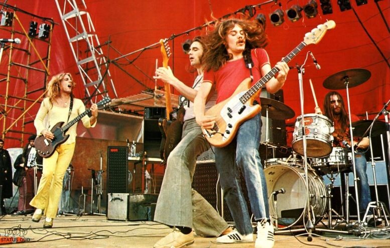 Группа Status Quo примерно в описываемый период, например, 1973 год
