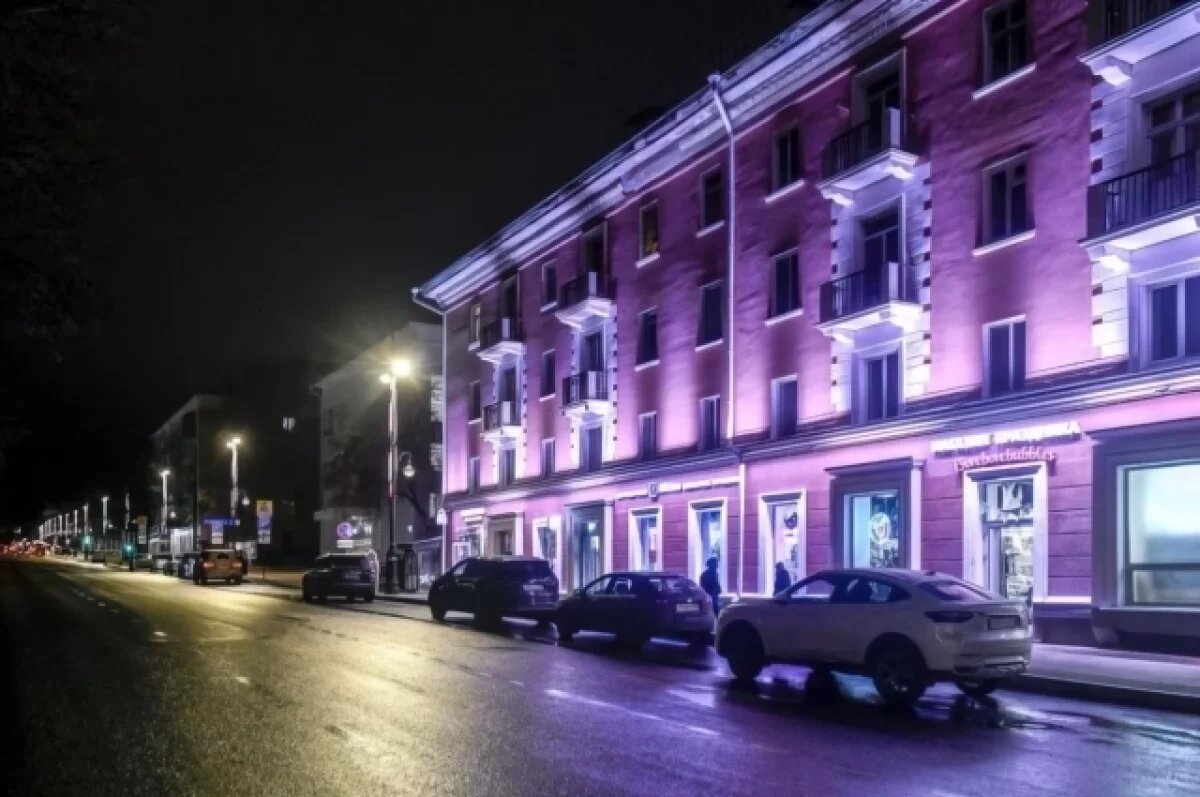    В Перми Компрос и улица Ленина станут фиолетовыми