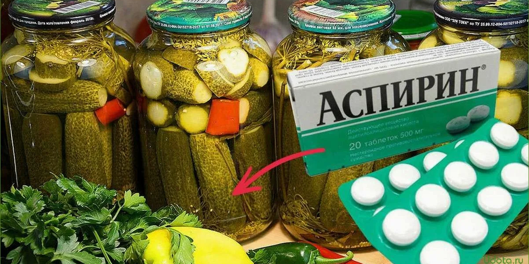 Аспирин при консервации овощей: старый проверенный метод, от которого не нужно отказываться