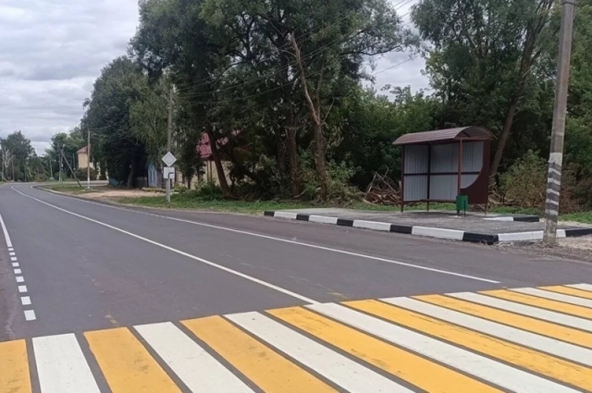    Брянский подрядчик завершил ремонт дороги Погар-Стародуб