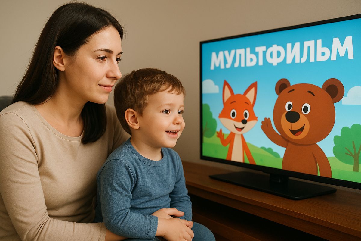 С какого возраста мультфильмы не вредят ребенку?
