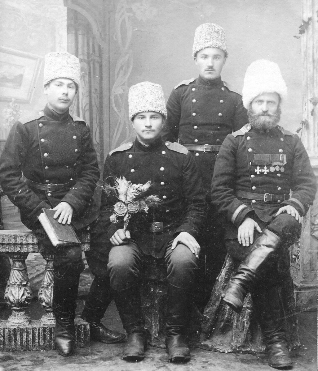 Солдаты 124-го Воронежского пехотного полка во время Первой мировой войны (фото из интернета; здесь как иллюстрация)