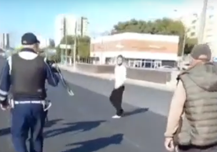 Фото: скрин видео очевидцев.