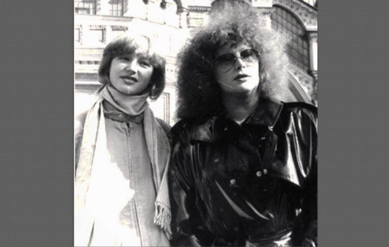 Молодая Пугачёва и юная Кристина