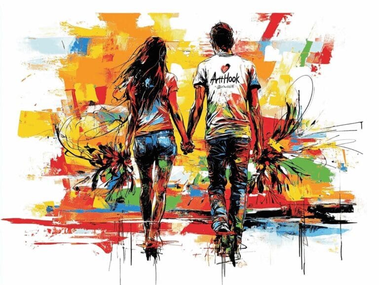    Картина на годовщину: как создать уникальный подарок, который расскажет вашу историю любви Art-Hook.Ru