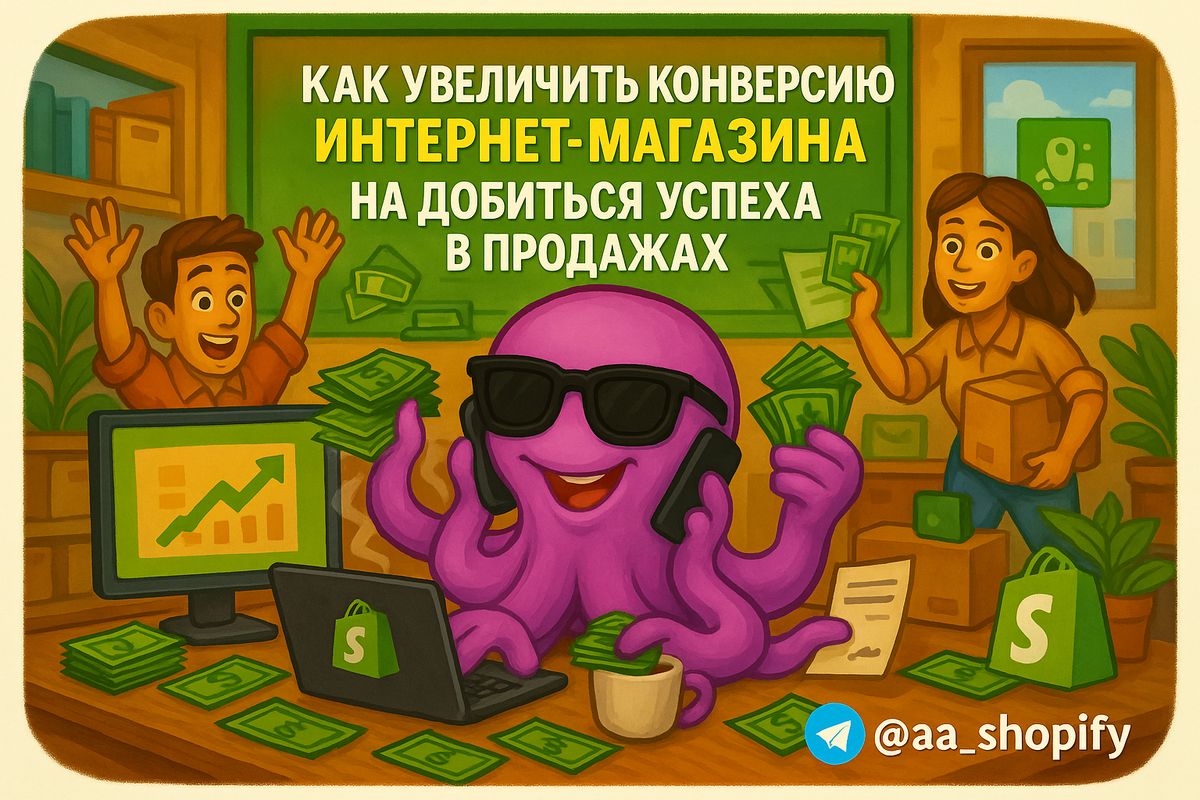    Как увеличить конверсию интернет-магазина на Шопифай и добиться успеха в продажах? aa_ecom